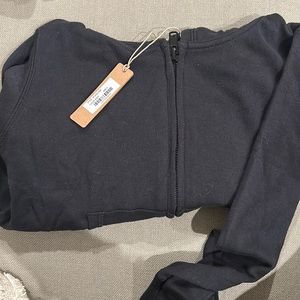 Brand new SKIMS logo kids jacket. Soot color (black)